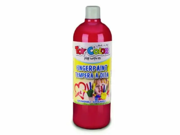 Red Ready-Mix Finger Paint - 1000ml