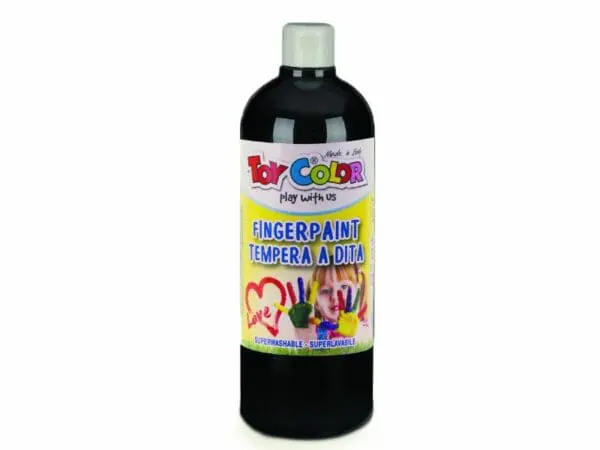 Fingerpaint - Black - Ready-Mix - 1000ml