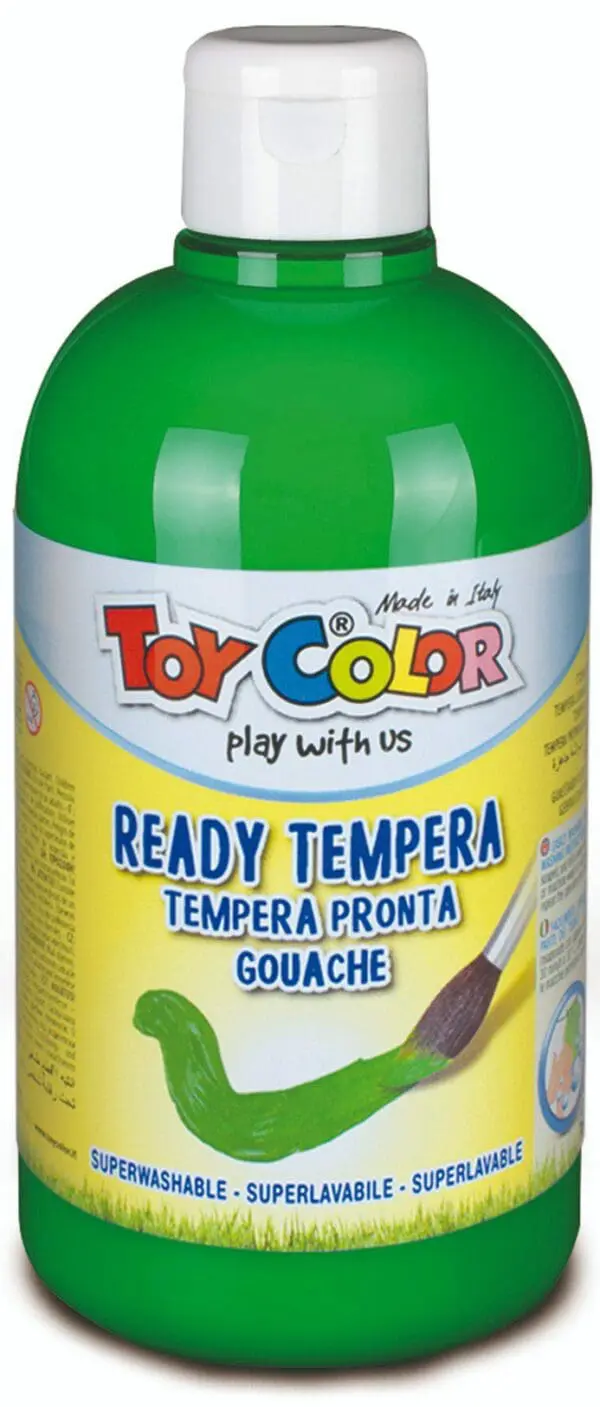 Paint - Tempera Superwashable Ready Mix Green 250ml