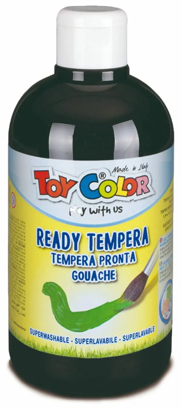 Paint - Tempera Superwashable Ready Mix Black 250ml