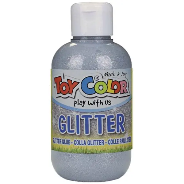 Silver Magic Glitter Ready Mix Silver 250ml