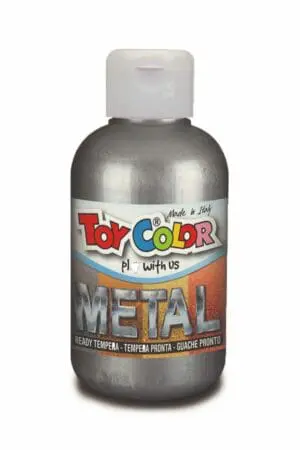 Paint - Metallic Paint Tempera Superwashable Silver 250ml