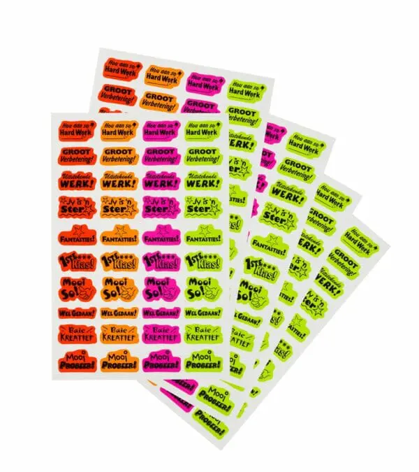 Afrikaanse Beloning Plakkers - Gemengde Pak- 200pcs