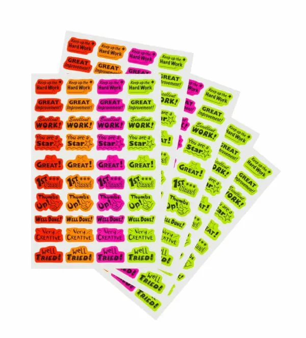 Great Rewards - Sticker Labels - Mix 200pc