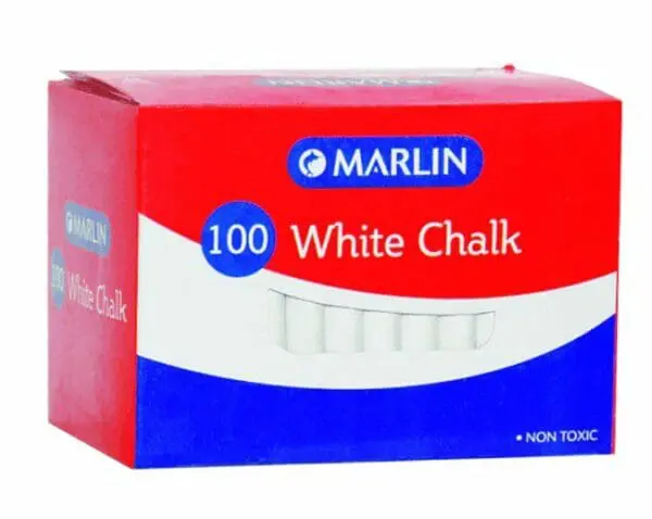 Chalk - Dustless - White - 100pcs