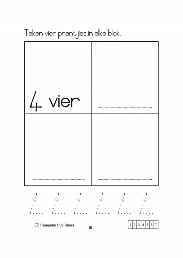 Werkboek - 1- Wiskunde... Geniet Dit! - Gr.1 - Image 3