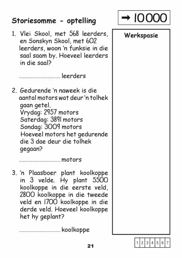 Wiskunde... Geniet Dit!  - Werkboek 4 - Gr.4 - Image 3