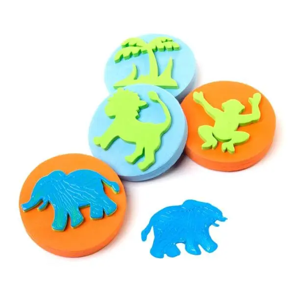 Jungle Palm Printers - Painting Accessories - 6pcs