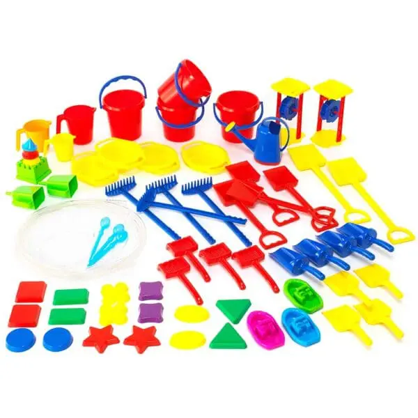 Sand & Water Play - Classroom Set 66pcs (Products May Vary!!!)