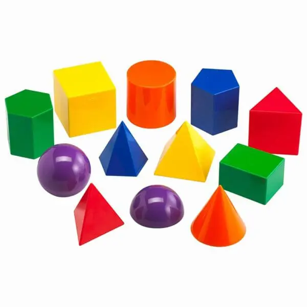 Geometric Solids – 8cm – 12pcs