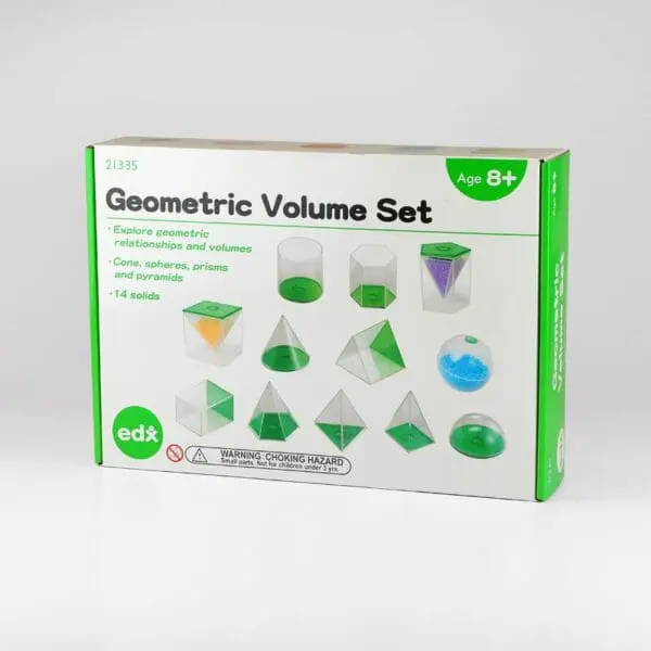 Geometric Volume Set 8cm - DEMO 14 Shapes 28pcs