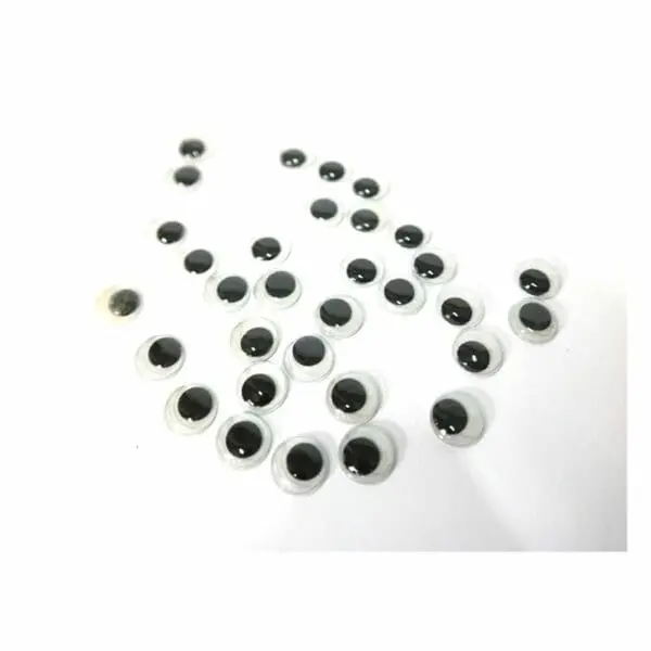 Googly Eyes - Wiggle Eyes (S/A 15mm) - 100pcs