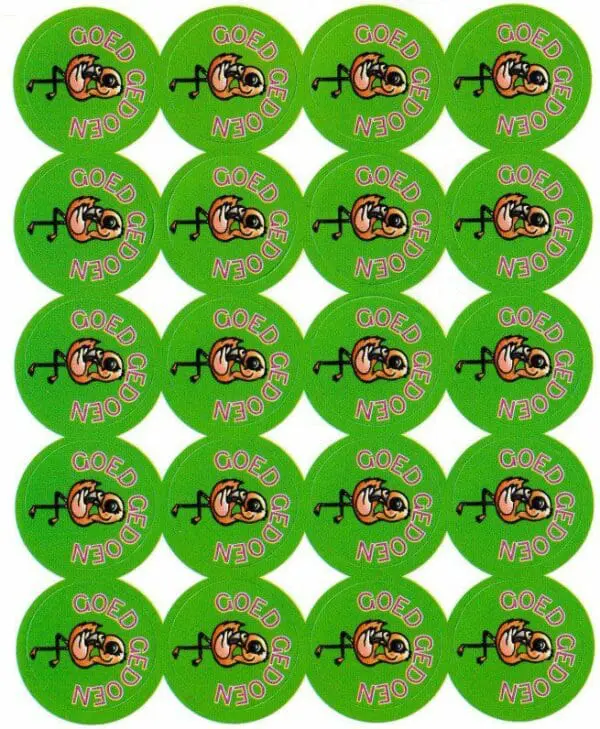 Goed Gedoen flamink Plakkers - 60pcs