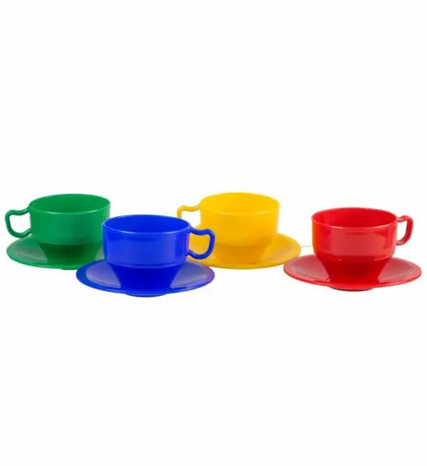 Pretend Play - Cups and Saucers Set of 4