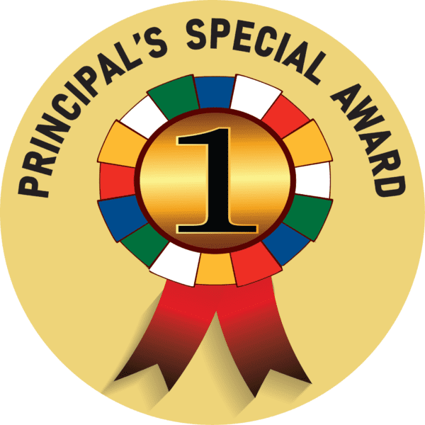 Principal’s Award - Gold Gloss Stickers - 40mm - 100pc/Roll
