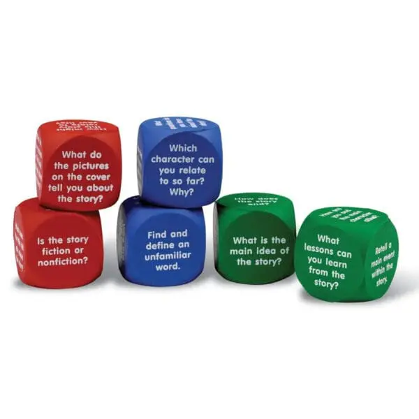Reading Comprehension Cubes - Learning Resources