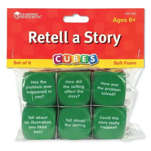 Retell A Story Cubes - Learning Resources