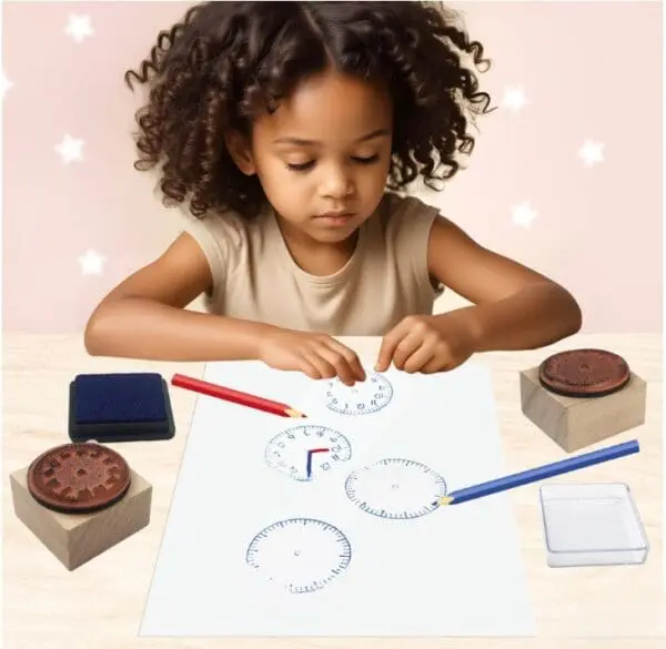 Stamp - Clock Face Set - Size: 4cmx 4cm