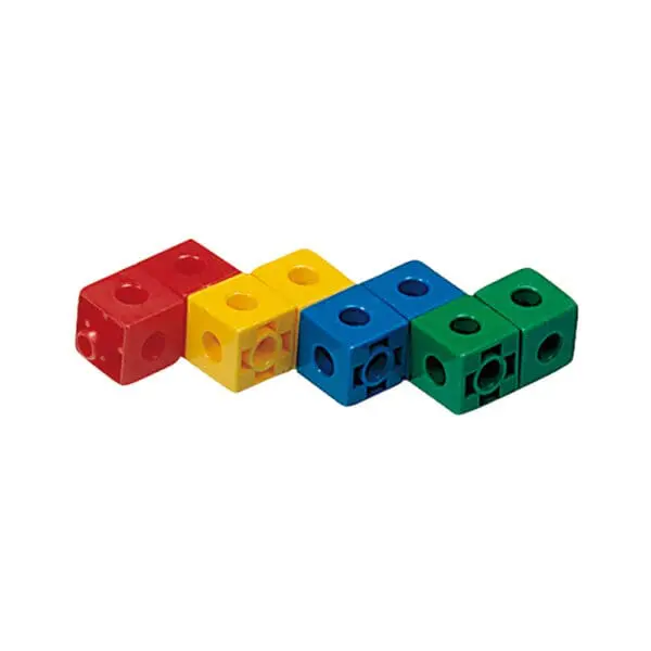 Cubes - Connect-A-Cube - + 5 Cards - 105pcs Container - Gigo - Image 3