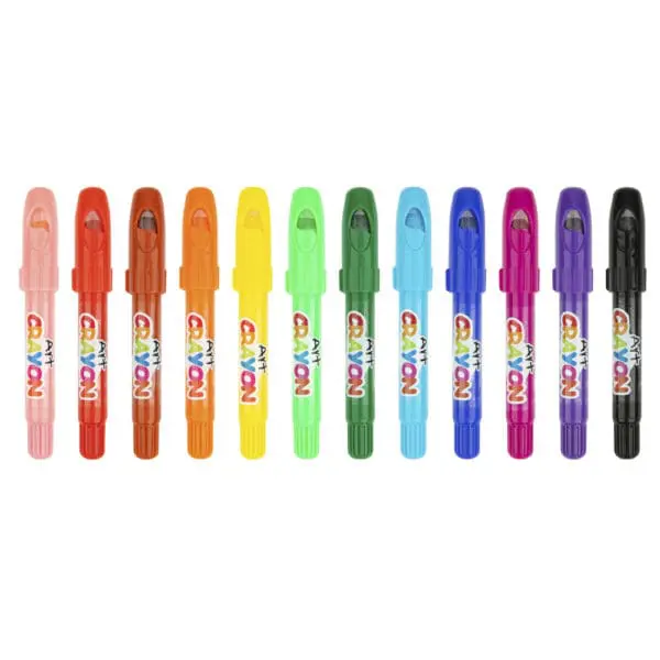 Crayon Art - 12 Colours - TookyToy - Image 2