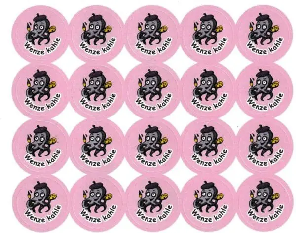 Wenze kahle - Well Done - Zulu Stickers - 60pcs