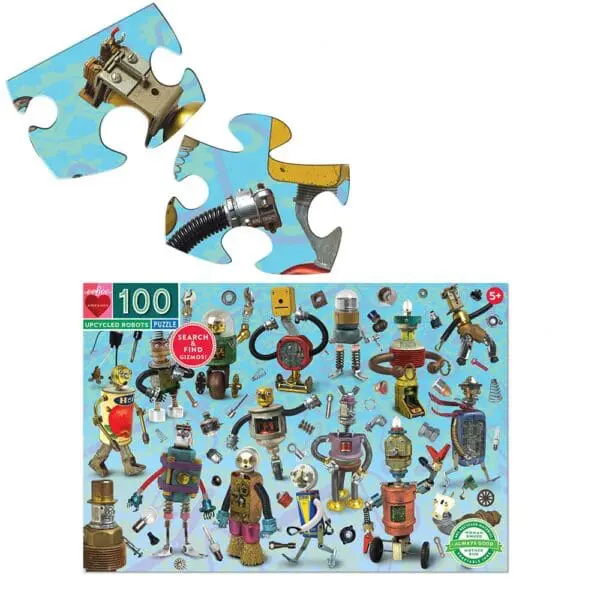 Puzzle - Upcycled Robot - 100pcs