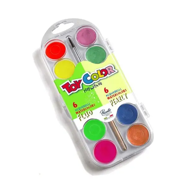 Watercolours - Pearly & Fluorescent