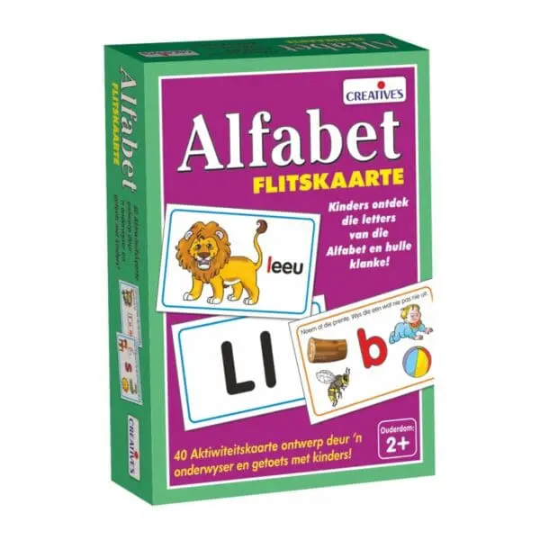 Flitskaarte - Alfabet- Creatives – 25pc Puzzle