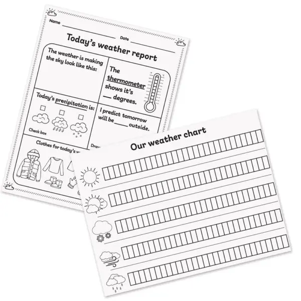 Pocket Chart - Weather Tracker - Learning Resources - Image 2