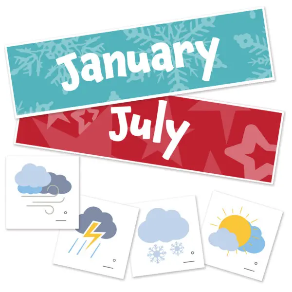 Pocket Chart - Weather Tracker - Learning Resources - Image 3
