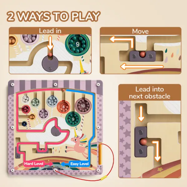 Wooden Magnetic Maze - Unicorn.jpg