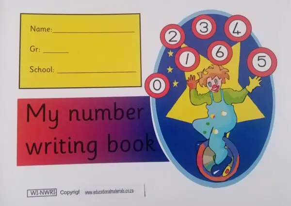 My Number Writing Book