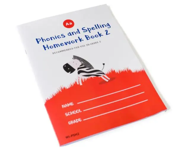 Phonics and Spelling Homework Book 2