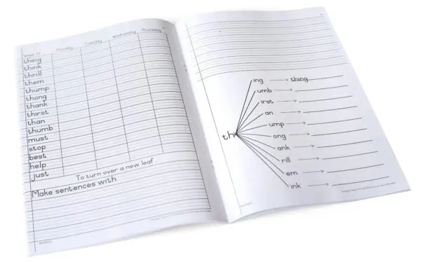 Phonics and Spelling Homework Book 2 - Image 2