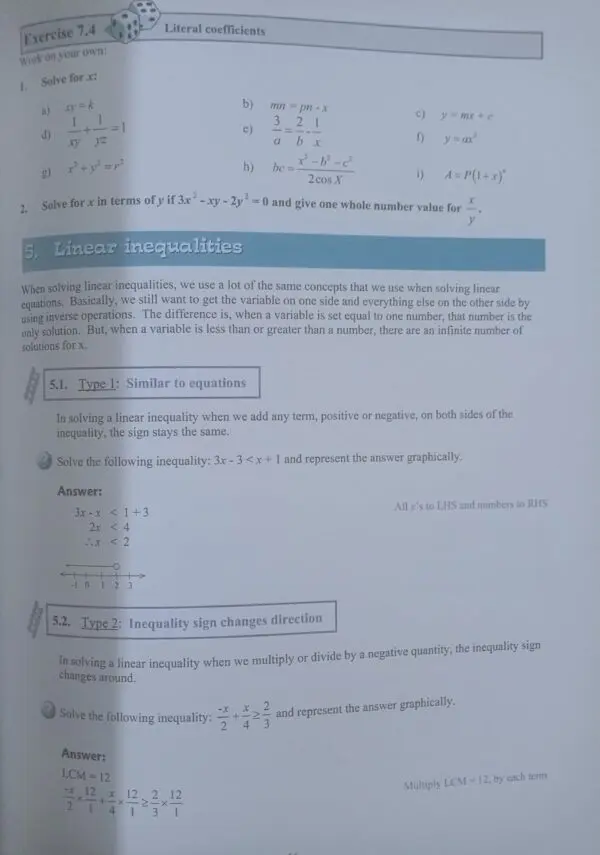 Mathematics - Survival Series - Learners Book - Gr10 - Image 2