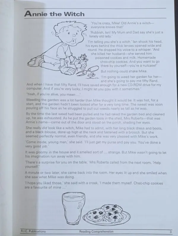 Reading Comprehension – Tales for a dark night - Image 2