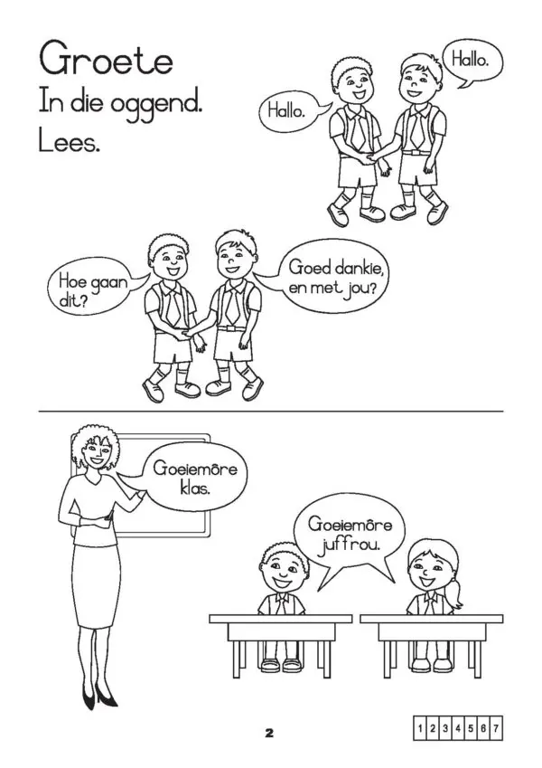 Stap Vir Stap - Afrikaans Werkboek 1- Gr1 - Image 3
