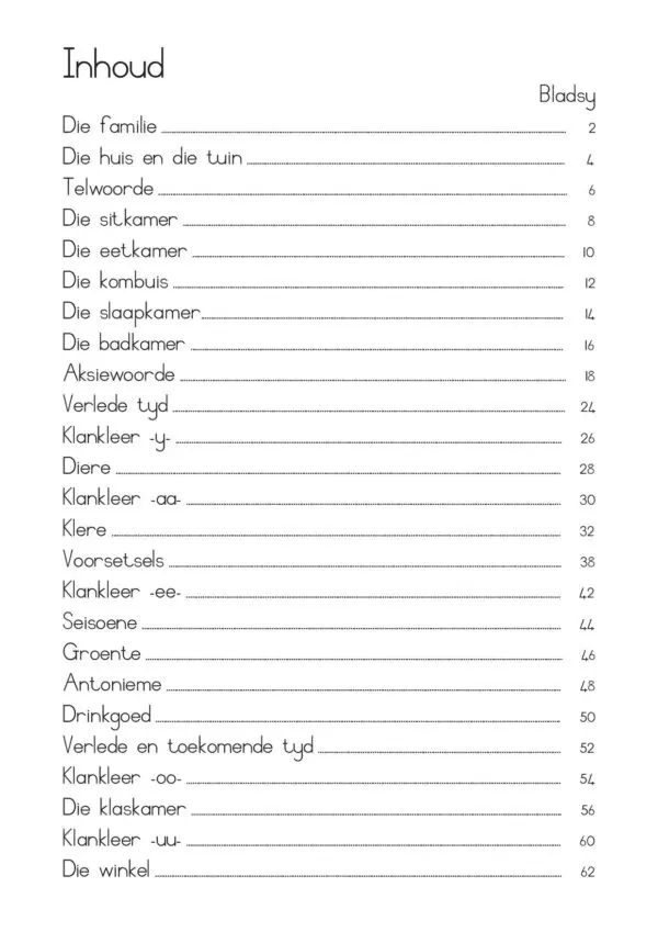 Stap Vir Stap - Afrikaans Werkboek 3- Gr3 - Image 3
