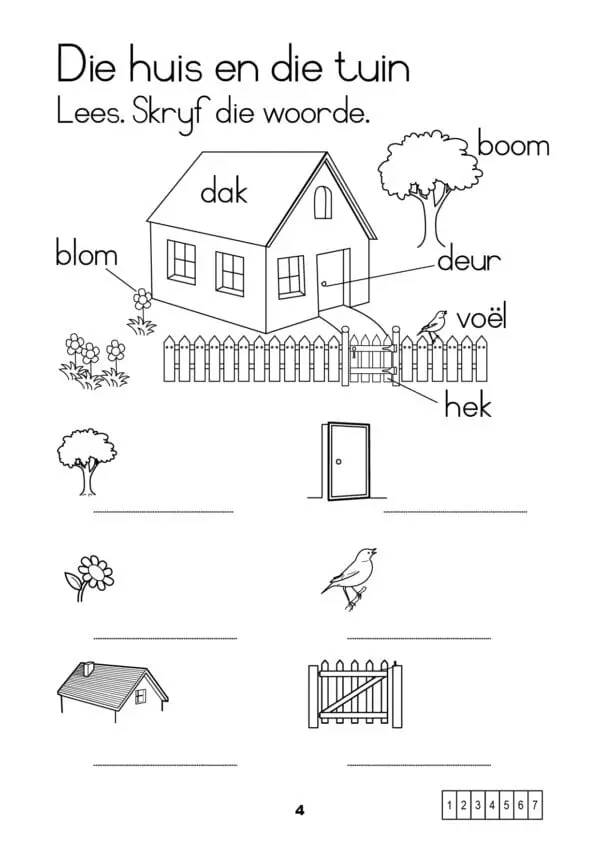 Stap Vir Stap - Afrikaans Werkboek 3- Gr3 - Image 2