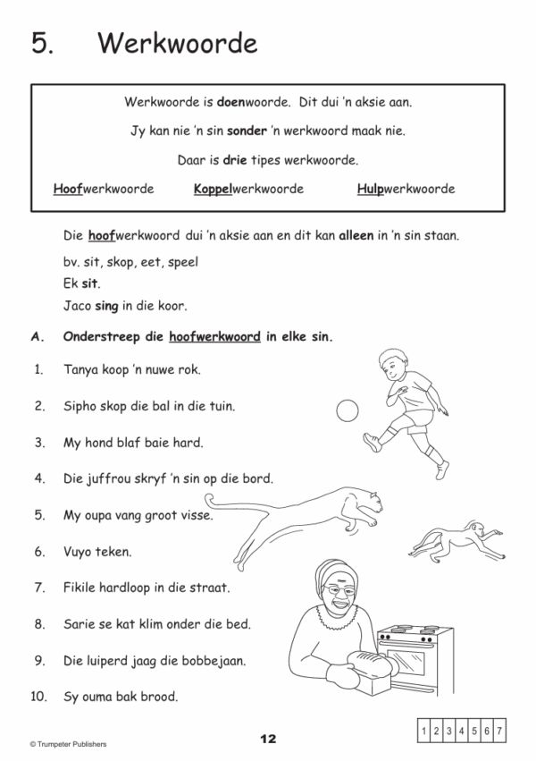 Stap Vir Stap - Afrikaans Werkboek 5 - Gr5 - Image 2