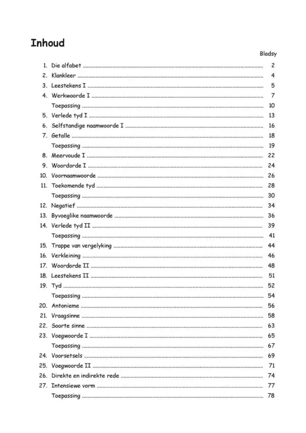Stap Vir Stap - Afrikaans Werkboek 4 - Gr4 - Image 3