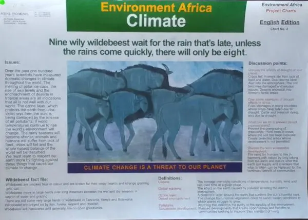 Environment Africa Climate - Wall Chart - Clearance Sale