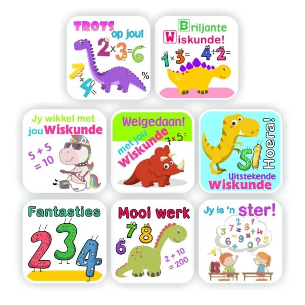 Wiskunde Afrikaans PLAKKERS