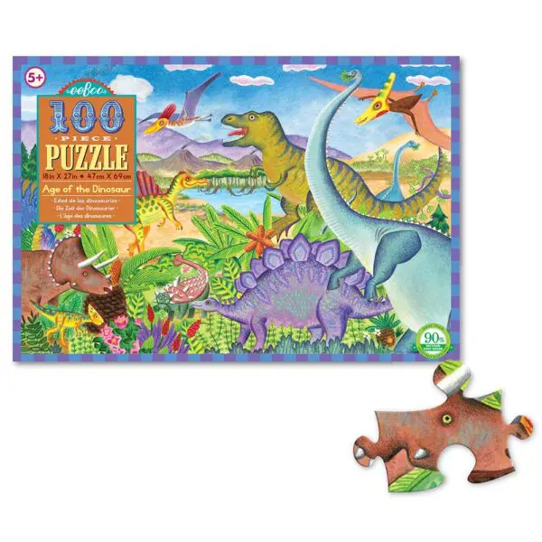Jigsaw Puzzle - Age of the Dinosaur - 100pcs