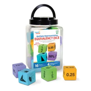 Dice Equivalency Representation - Early Math – 16pcs