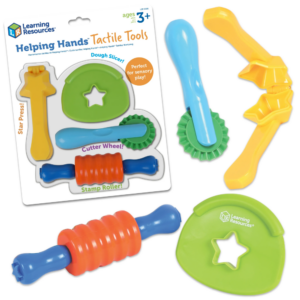 Helping Hands Tactile Dough Tools Set – 4 Pieces