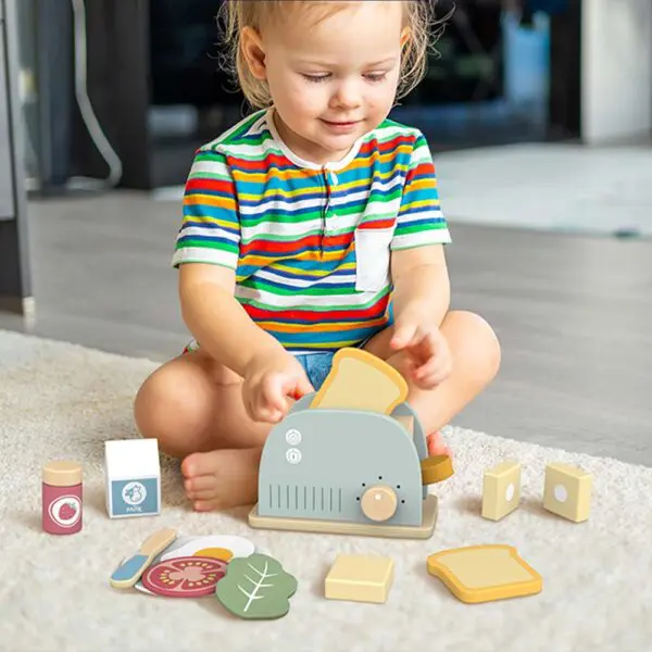 Pretend Play - Toaster Toy Set - Image 2