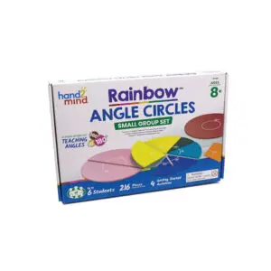 Angle Circles - Rainbow - Angle Teaching Activity Set – 216pcs