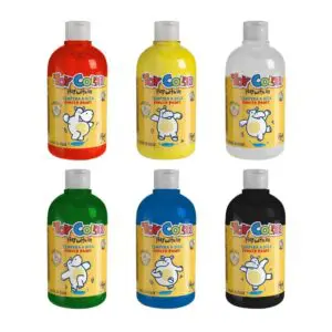 Finger Paint - BULK Bottles - 6 Colour - 500ml