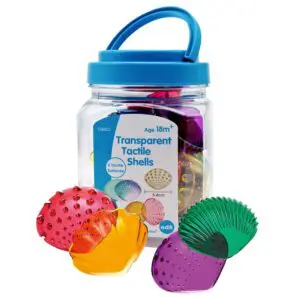 6 Tactile Surfaces & Colours – Activity Guide – 36pcs Jar